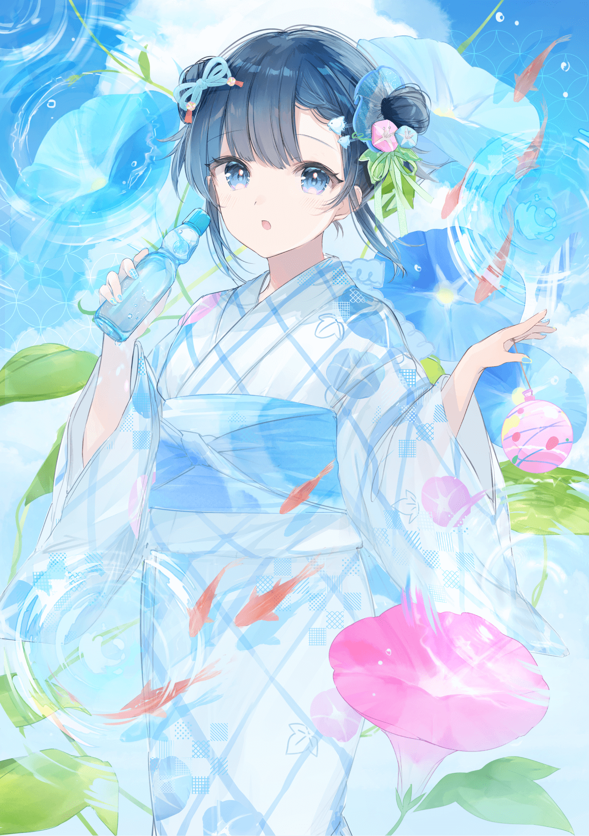 もちつきうさ_イラスト